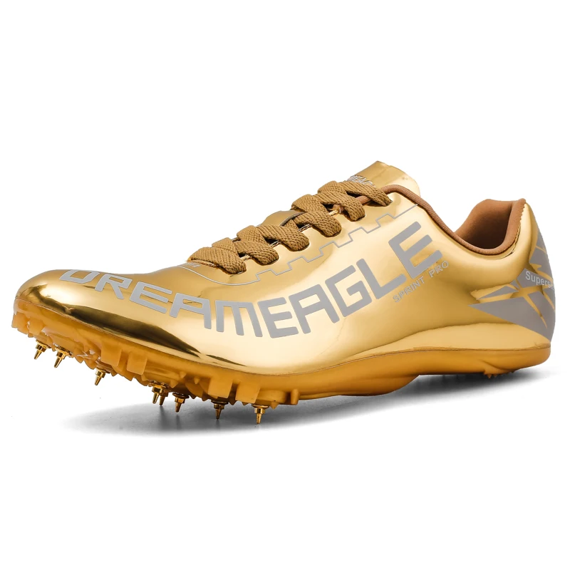 

Professional Track and Field Shoes Men 35-45 Light Weight Spikes Track Shoes Men Running Racing Math Sneakers Track Field Shoes
