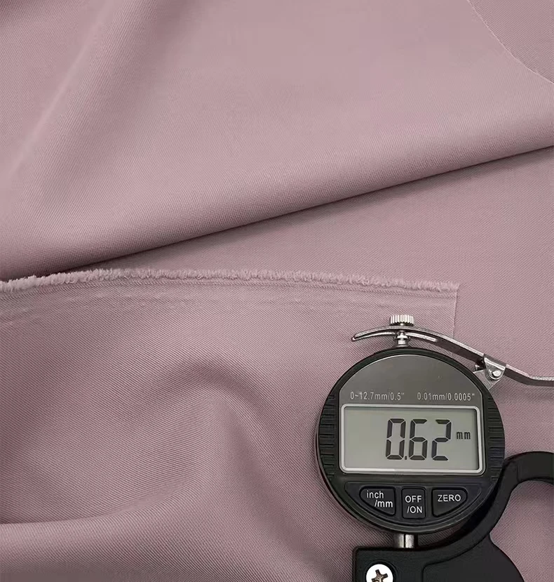 Hot Sell Micro-Elastic Twill Suit Fabric for Men and Women Casual Dress Pants Vest for Spring Autumn Winter for Outdoor Use