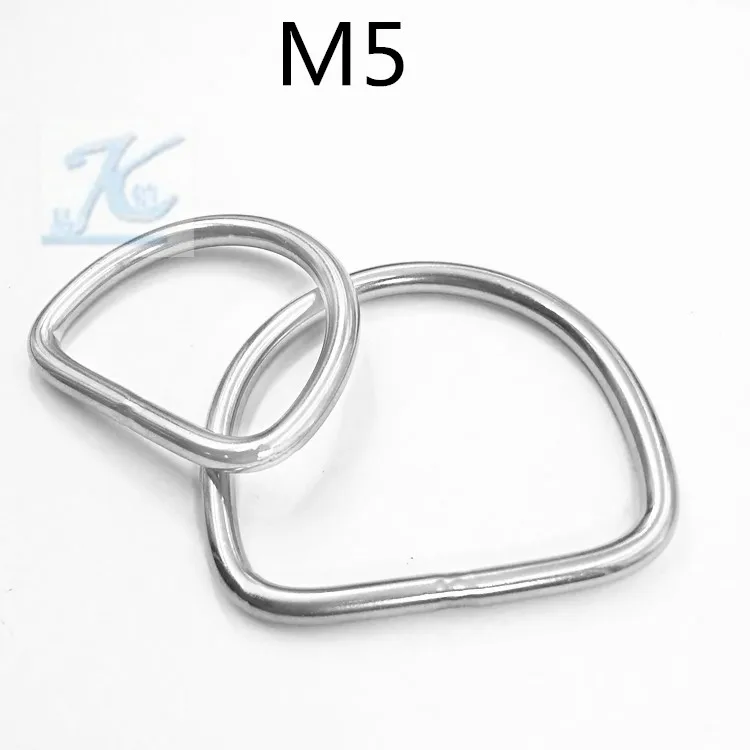 

Hot sale stainless steel d ring buckle for bags, Black/silver(nature)