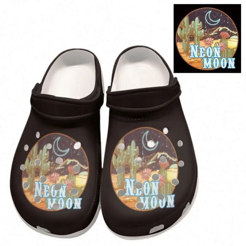 

Hellosport Custom Design Men Clogs Sandals,Eva Black White Custom Clog Shoes Kids,Unisex Printed Clogs Men Gardening Shoes, Picture