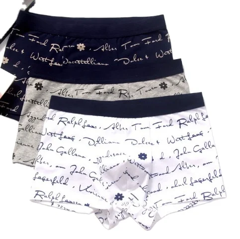 

Wholesale Men Underwear Breathable Mid-rise Pants  Underwear