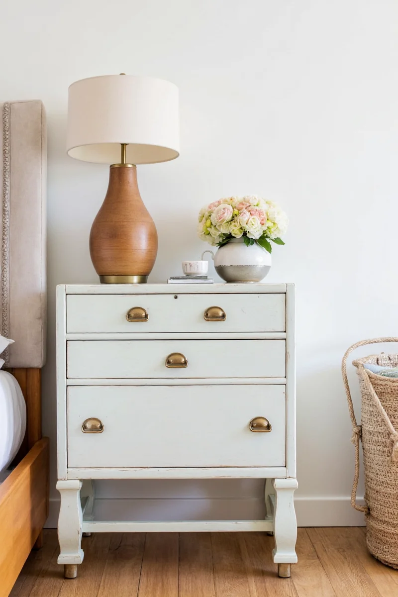 Stylized Nightstand Through Seasons