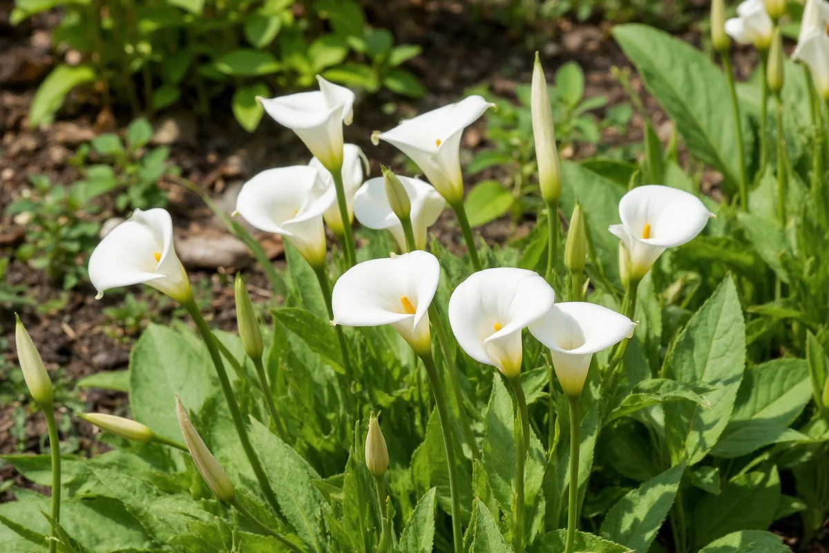 how do you plant calla lilies
