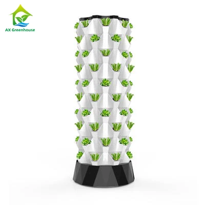 

Aeroponic tower garden family garden used tower with agriculture material