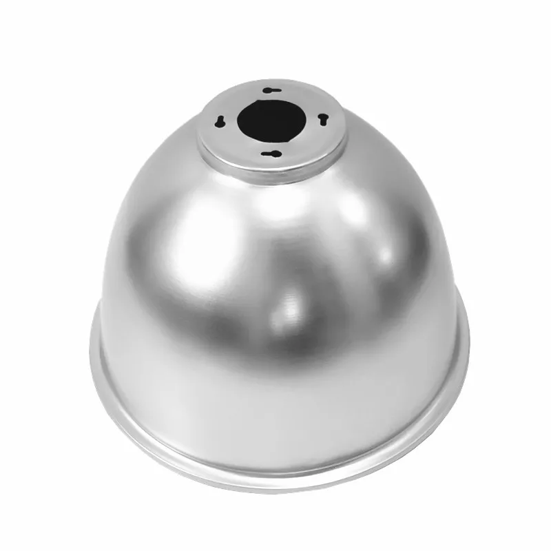 19 Inch 480mm 1.2mm Thickness High Reflectivity Metal Aluminum Reflector of High Bay Light for Garage Workshop Lighting