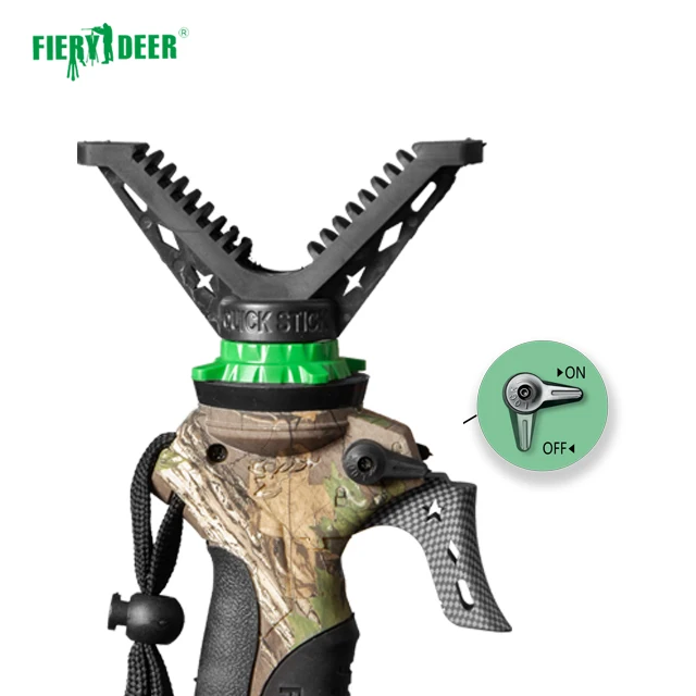 
FieryDeer Gen 3 Telescopic Hunting accessories Rifle shooting Rest tripod/ hunting Shooting Stick 