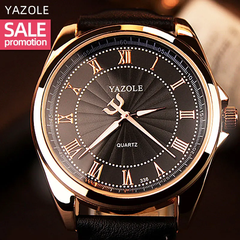 

YAZOLE D 336 Brand Luxury custom logo relojes Men Quartz Watch luminous waterproof hot selling mens watches wholesale price