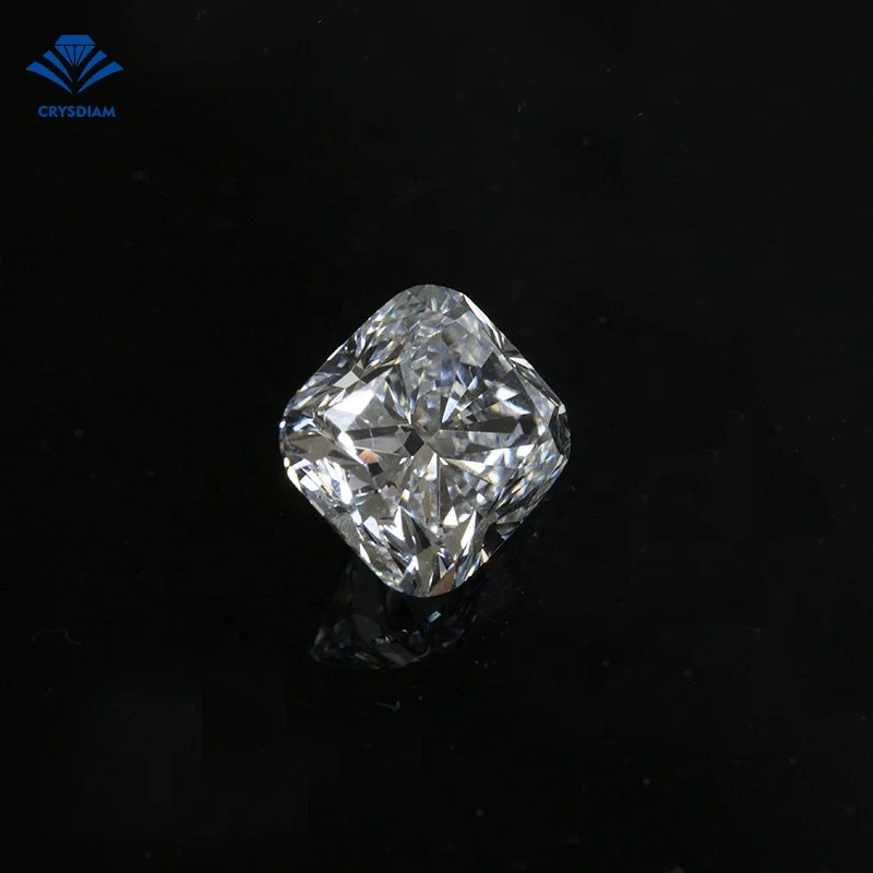 

CRYSDIAM Radiant Cut VS1 synthetic diamond price per carat lab diamond certified diamond