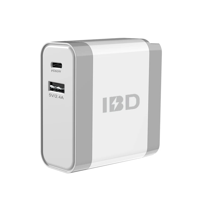 

Mobile phone accessories home eu plug quick charge usb pd wall charger