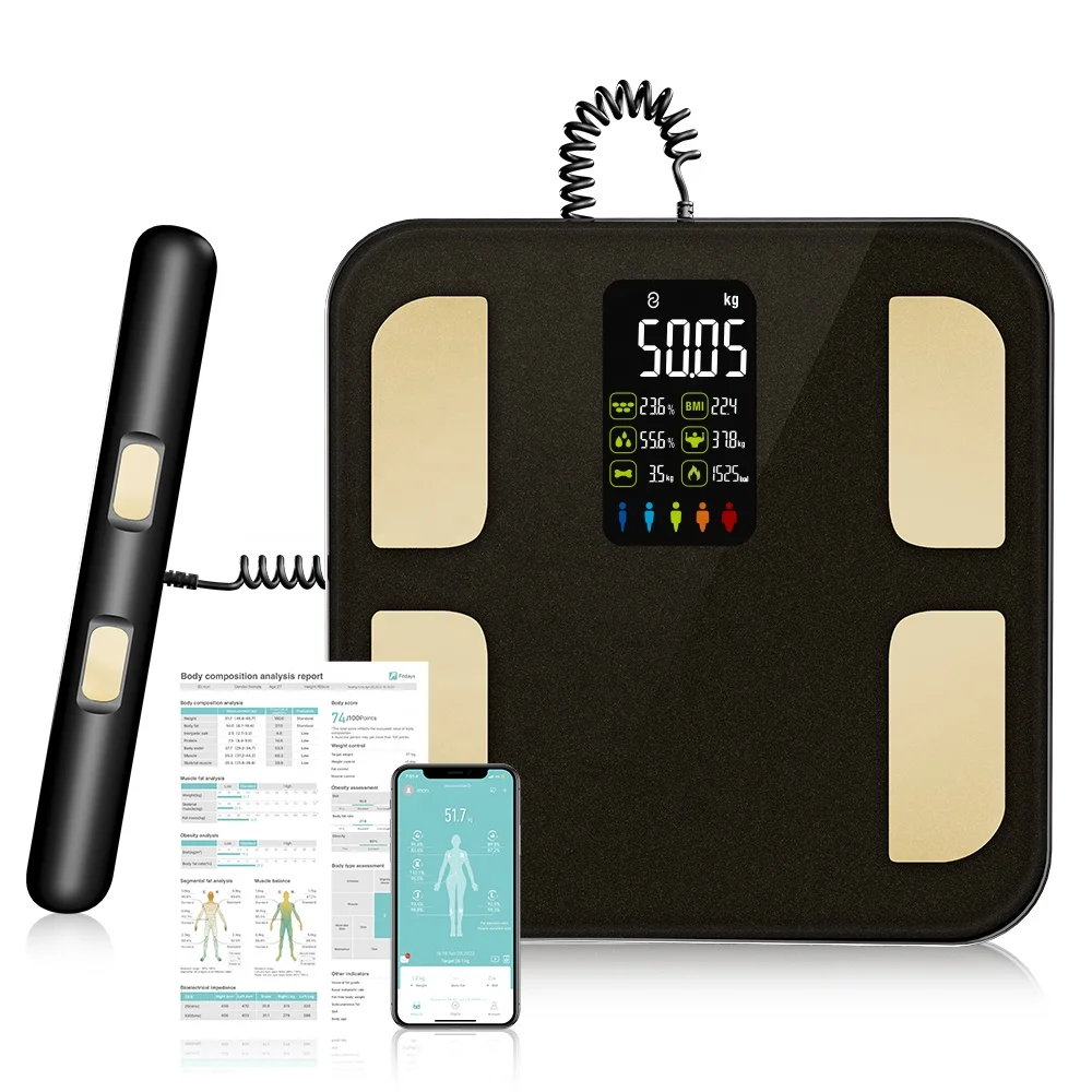 

8 Electrode Body Fat Scale Smart Bmi Scale Digital Smart Scale