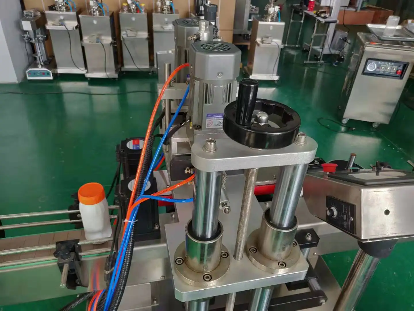 CE Electric Automatic Twist Bottle Screw Plastic Closer Vial Capper ...