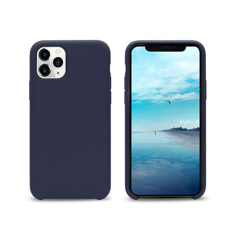 

New Releases Mobile Accessories Liquid Silicone Phone Case for Apple iPhone 11 Pro