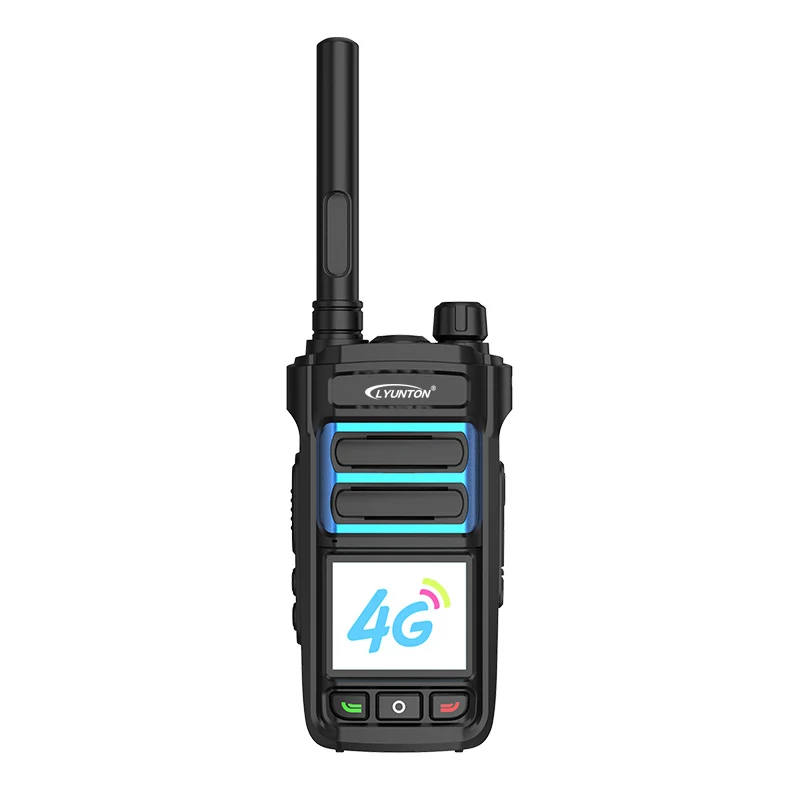 

Lyunton 4G 3G 2G WCDMA GSM LTE Publick network mobile phone PTT ip two way radio handy zello walkie talkie with sim card