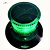 Portable Solar LED Marine Dock Beacon Navigation Warning Light