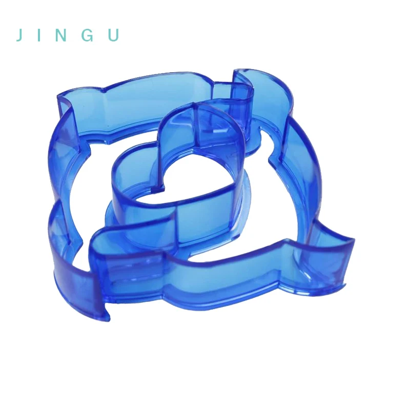 
DIY Food Grade Custom Animal Shape Plastic Sandwich Cutter set for Kids 