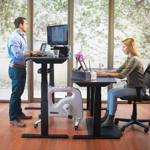 
Mstar Electric Height Adjustable lift system solid construction led memory control easy assemble sit to stand desk 