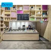 Coffee Shop Decoration Wall Unit Coffee Shop Furniture Display Rack Counter Design Wood Coffee Bar Counters For Sale