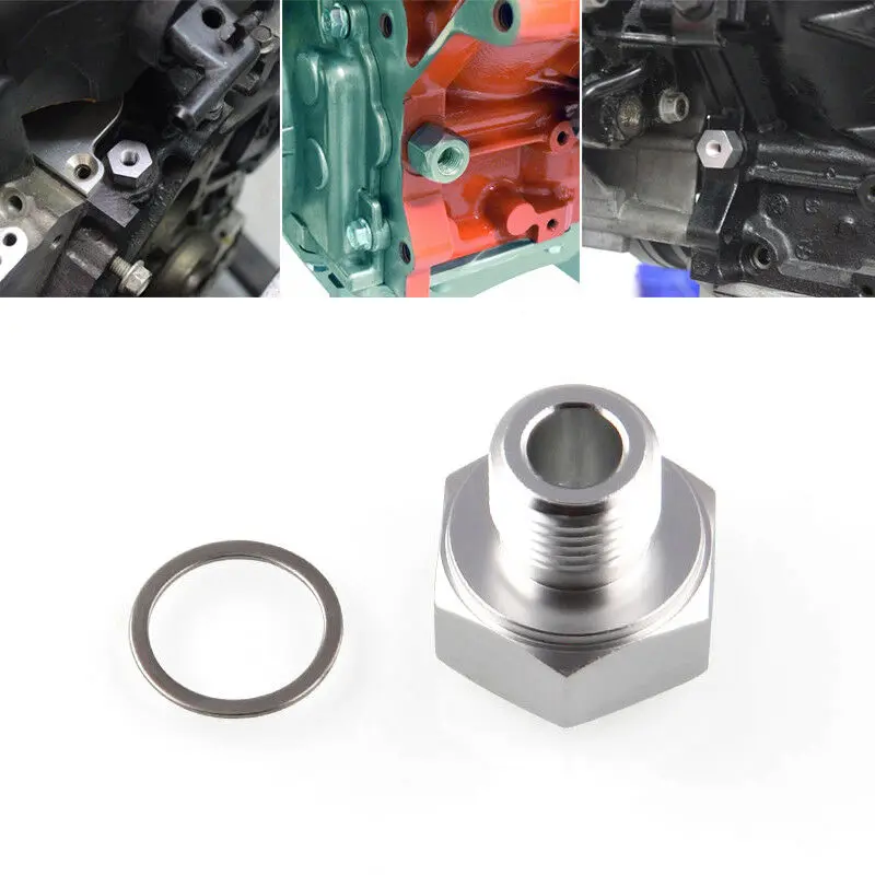 M16*1.5 To 1/8 Npt Gm Ls Engine Series Swap Fittings Car High Oil