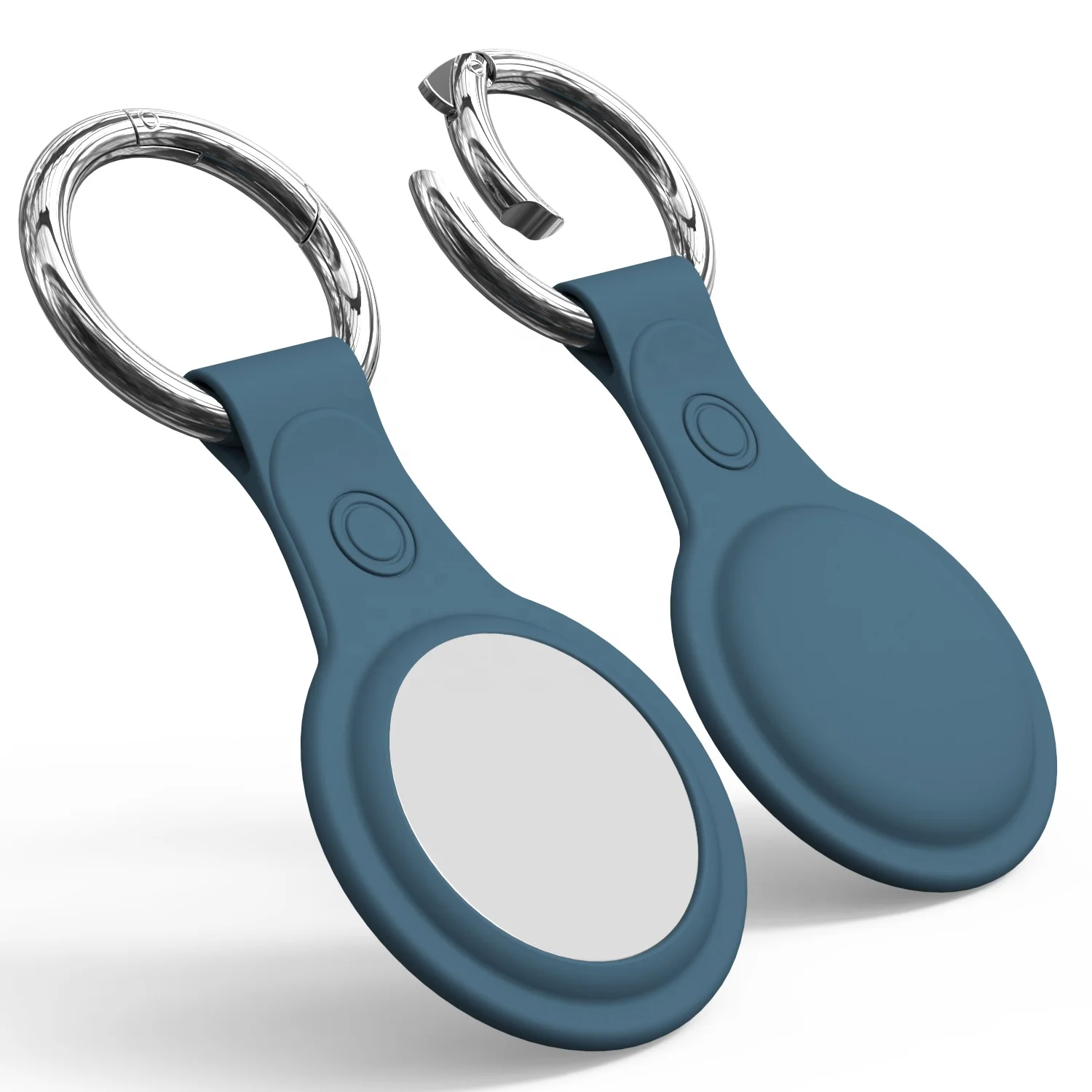 

Free Drop Shipping Factory Hot Sale Keychain Tracker Holder Silicone TPU case for Airtag