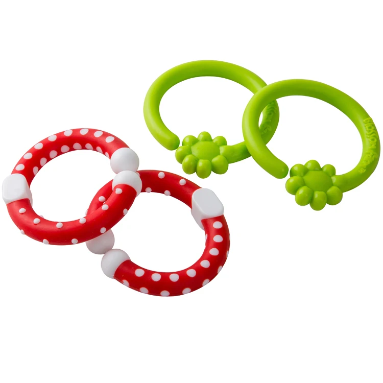 

Children's Learning Toy Connecting Rings Toys, Multi