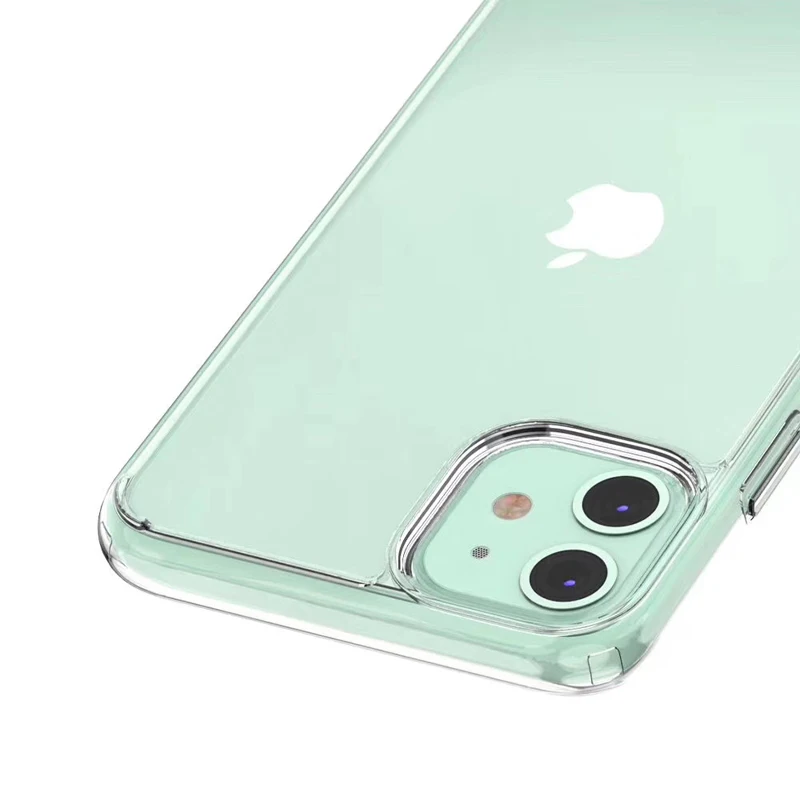 

1.5mm transparent clear acrylic PC with TPU phone case for iphone 11 case