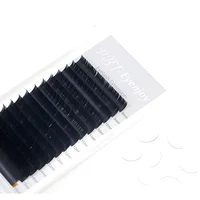 

Fast Shipping Korean PBT Silk Individual Matte lashes Suppliers Flat Eyelash Extension Split Tip