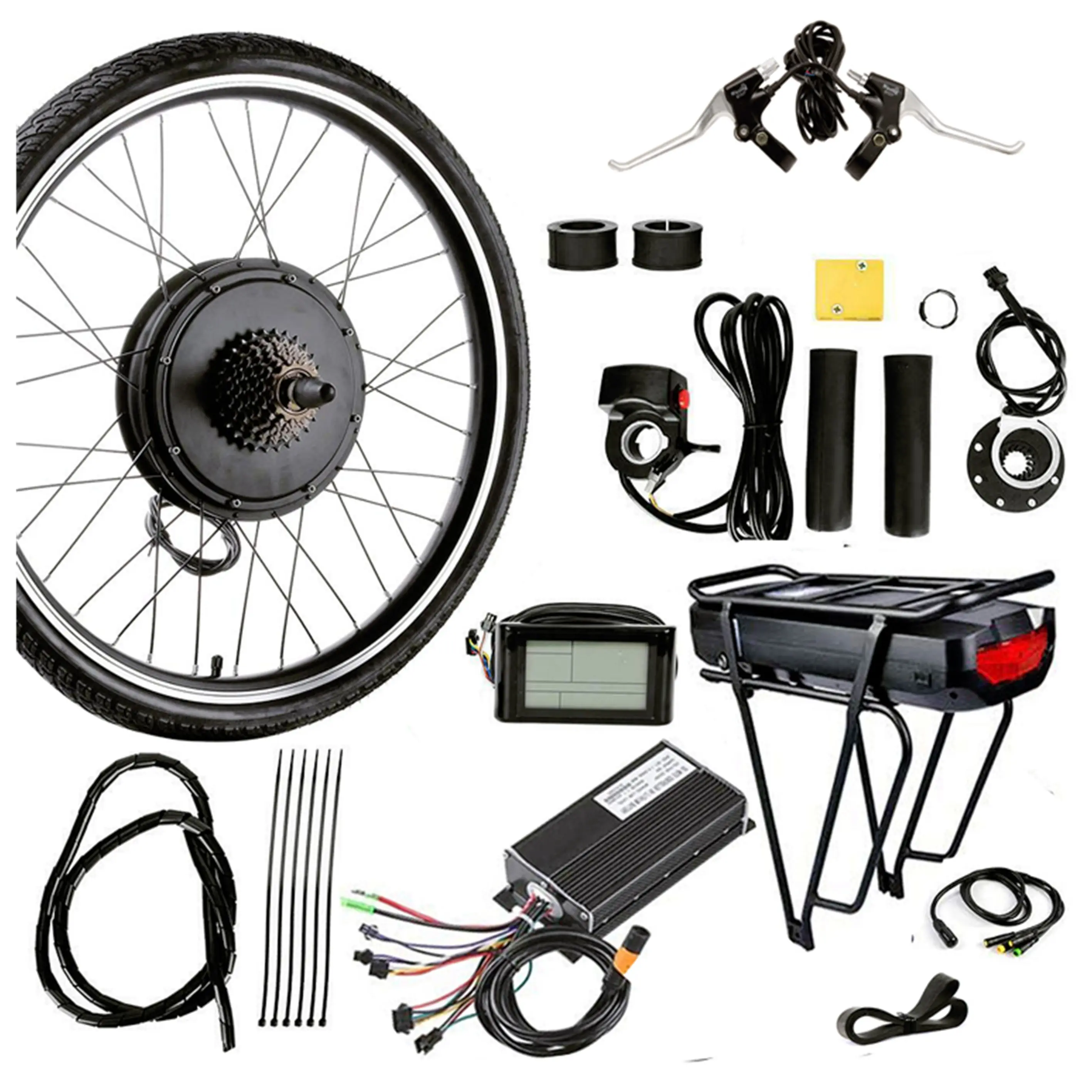 

Hot Sale 48V Ebike Conversion Kit 1000W/1500W Electric Bike Kit Other Electric Bicycle Parts