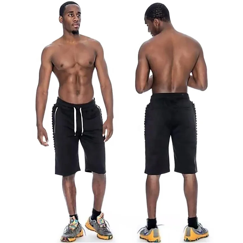 

KX-0655 2021 Hot sales summer gray basketball running loose zipper mens shorts gym