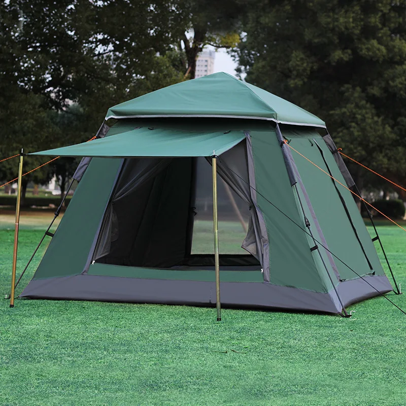 

Maideng Automatic Pop Up Camping Tent Easy Set Up 4 To 5 Person Instant Family Camping Tent, As photo and other oem colour