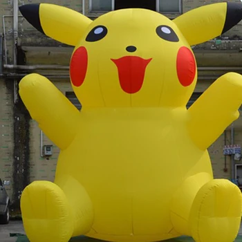 Hot Sale Giant Inflatable Pikachu Pokemon For Advertising Buy Giant Inflatable Pikachuinflatable Pikachu Costumeinflatable Pikachu Mascot Costume