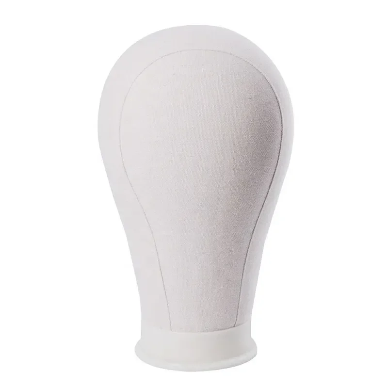 22Inch Wig Stand With Mannequin Head Canvas Block Wig Head and Stand for Wig Making Styling Model and Display Hair Hats