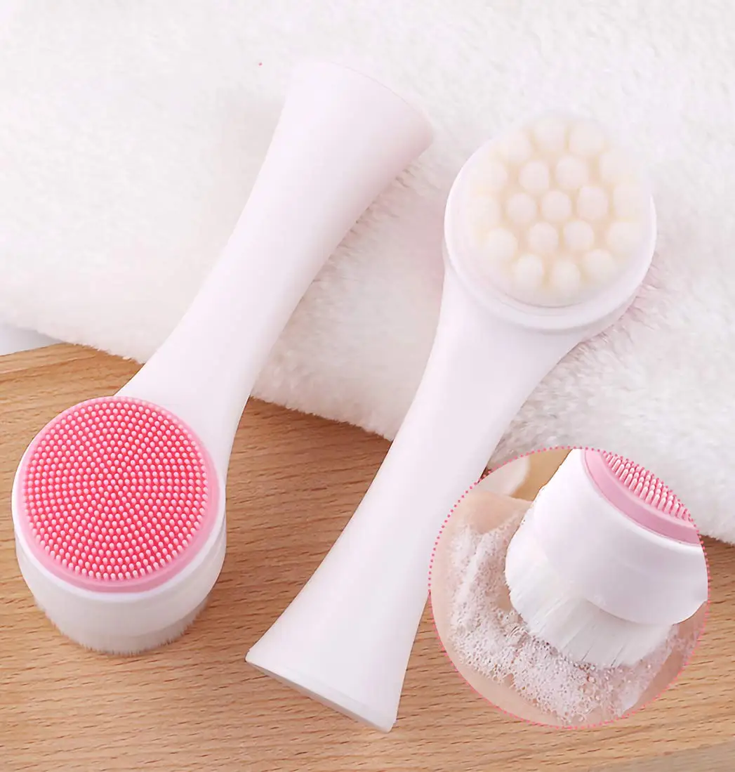 

Exfoilating hand held shenzhen personalised best clean pore white face facial cleansing brush 2021