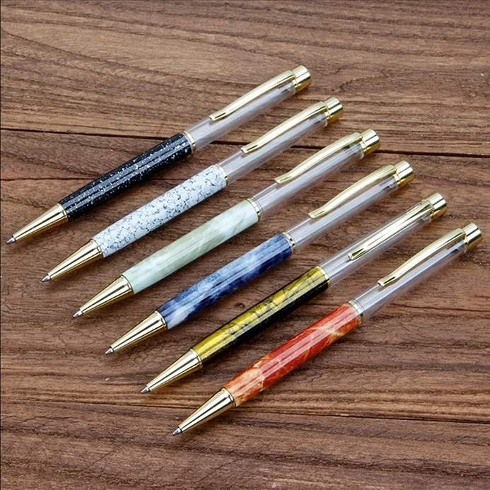 Wholesale Diy Crystal Pens Infused Crystal Gravel Pens For Gift Buy