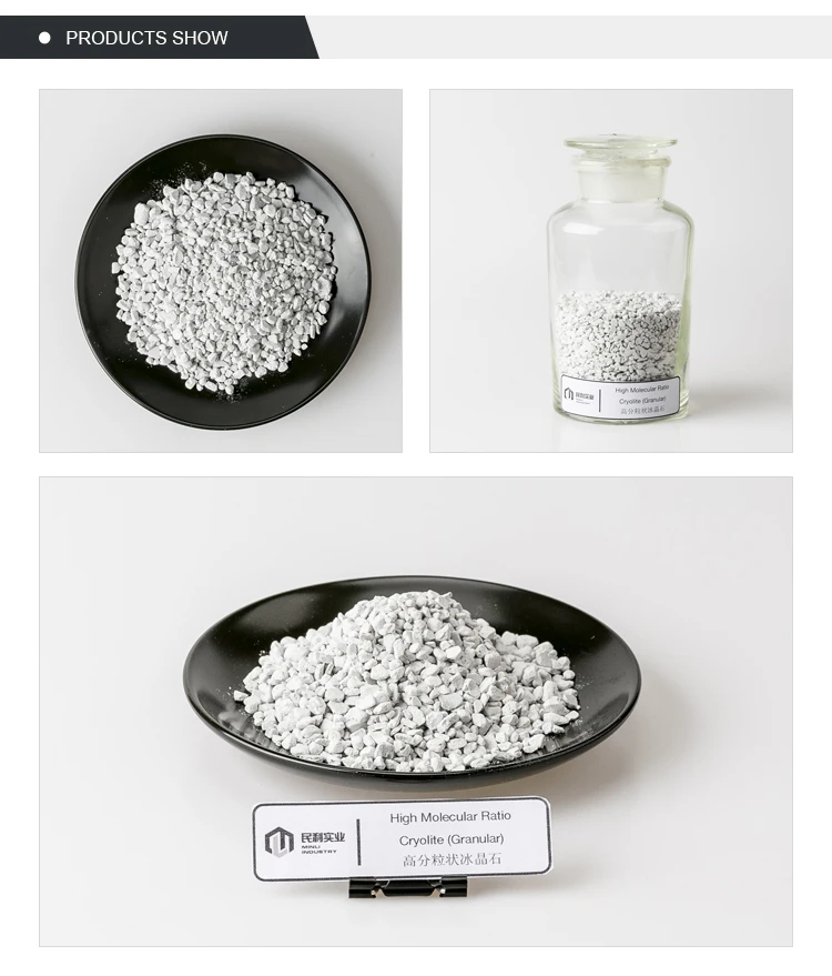 High Molecular Ritio Cryolite Granular for Casting deoxidizer