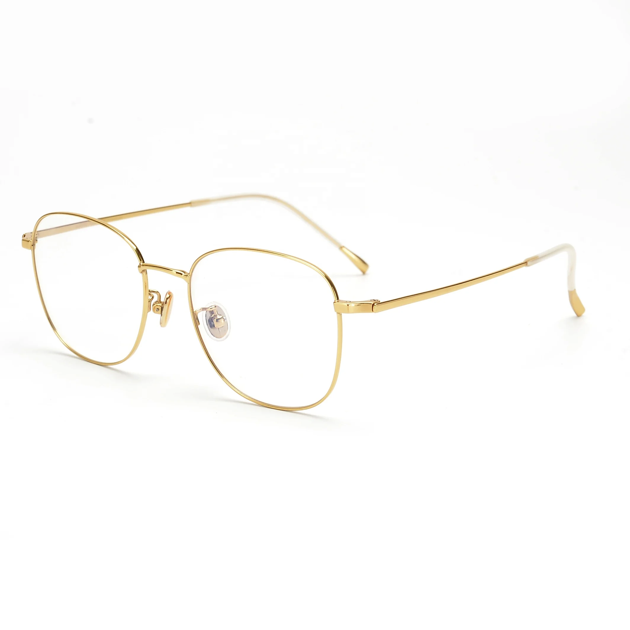 

2019 New Design Gold Titanium Glasses Custom Optical Glasses for Men