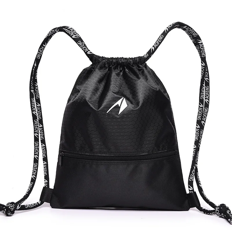 

Fast Delivery Wholesales Durable Custom Logo Waterpoof Gym Drawstring Bag Sports Bag Drawstring Backpack, Black pink yellow green blue