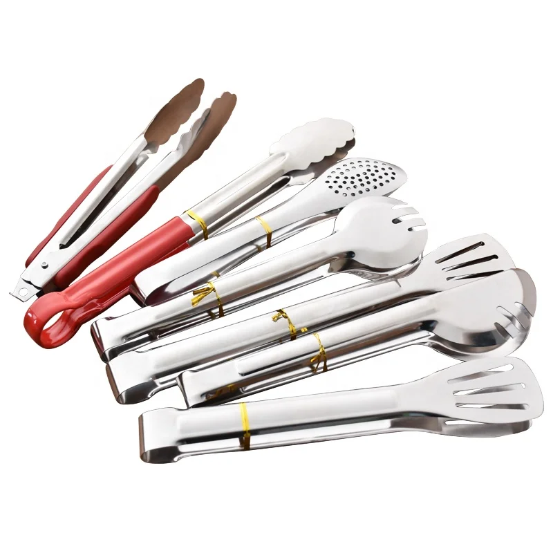 

Kitchen accessories kitchen stainless steel tongs with custom packaging