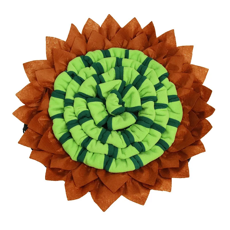 

Pet Dog Snuffle Mat Anti Choking Sniffing Mat Pad for Dog with Sucker, As show