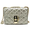 China Famous Brand Quilted PU Crossbody Chain Women Shoulder Bags Square Handbags for Women 2020