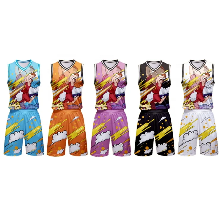 

High Quality Basketball Shorts Jersey for Athlete and New Model Custom Team Sublimation Uniform, Different color can be customized