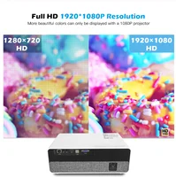 

[Aliexpress Top Hot Projector]Android 8.0 Smart LED Native 1080p Full HD LCD 4K Supported Portable Video Home Theater Projector