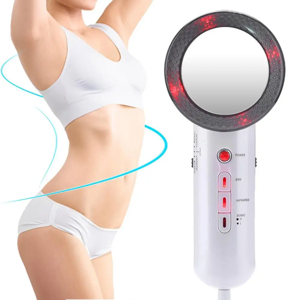 

Factory Direct Galvanic Infrared Ultrasound Cavitation body slim 3 in 1 body slimming machine