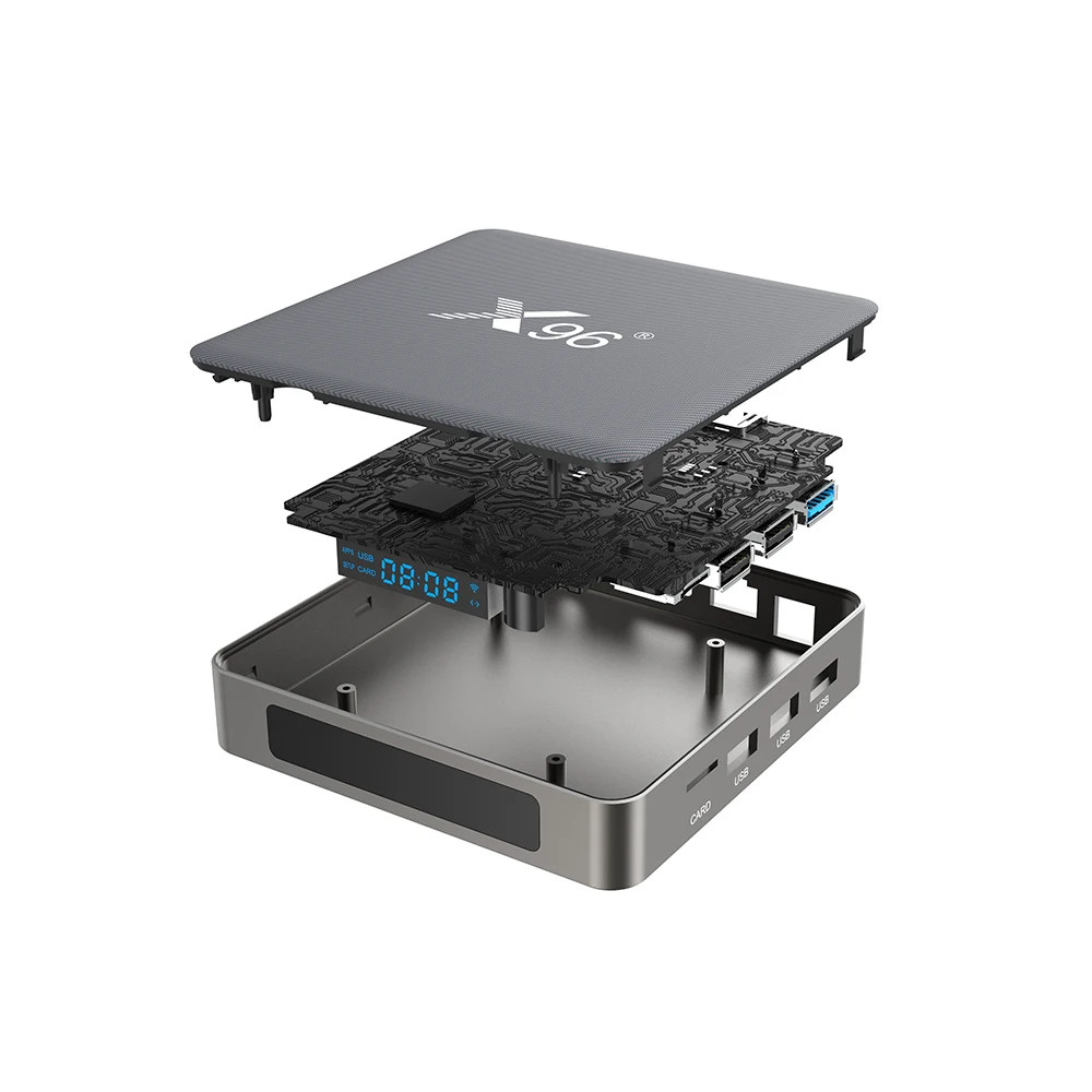 

SYTA NEW ANDROID11 X96 X6 8G USB3.0 High Configuration TV Box with Voice Air Mouse 4+32GB