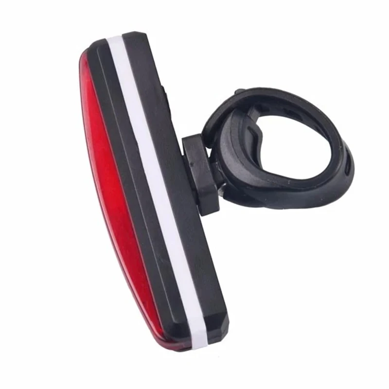 

2021 TOPCOM Warning Powerful Waterproof Bicycle USB Rechargeable Bike Tail Rear Safety Light LED, Black