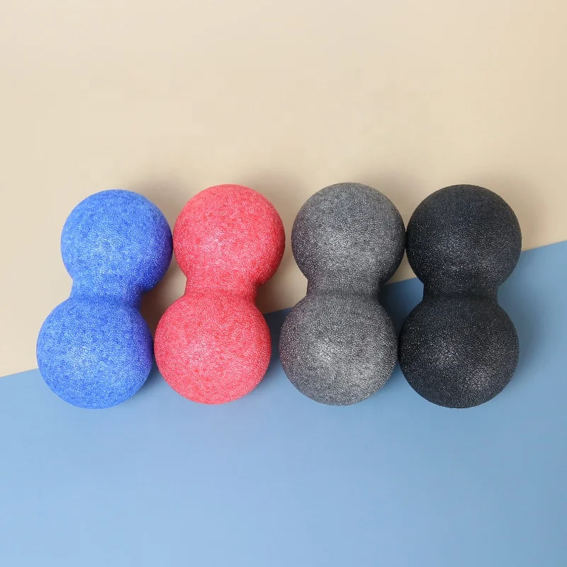 

Women Yoga Block Foam Roller Peanut Ball Set Block Peanut Massage Roller Ball