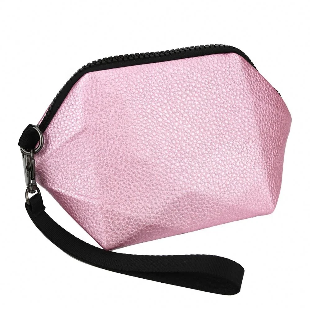 

Small Wholesale Pu Luxury With Zipper Organizer Cosmetic Pouch Bag, 7 colors