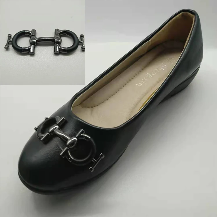 

Elegante catena per scarpe Scarpe con fibbie Decorazione per decollete Sandali piatti 2 pezzi