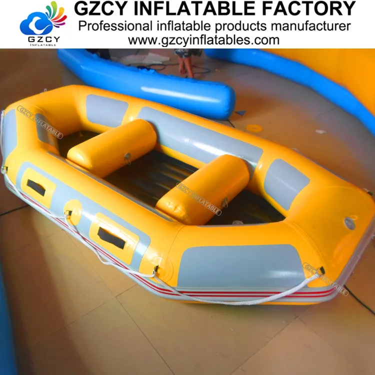 
CE approved 0.9mm thickness pvc inflatable fishing boat for sale 