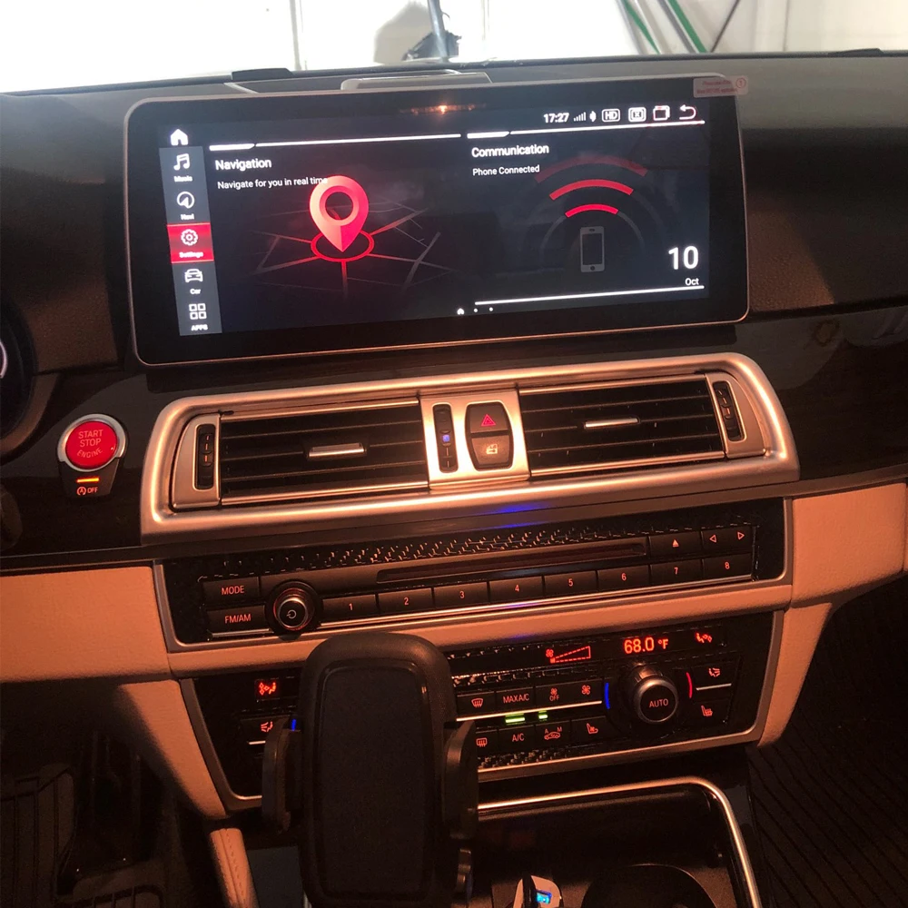 

Aotsr 12.3 inch 8G+128GB Android 10 car dvd for BMW 5 Series F10 F11 2010-2016 CIC NBT Car GPS Navigation Multimedia Radio