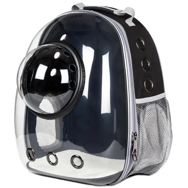 

Breathable Transparent Pet Travel Backpack Space Capsule Carrier Bag Hiking Bubble Backpack for Cat Dog Puppy, Pink, green, red, black, yellow, gray, blue